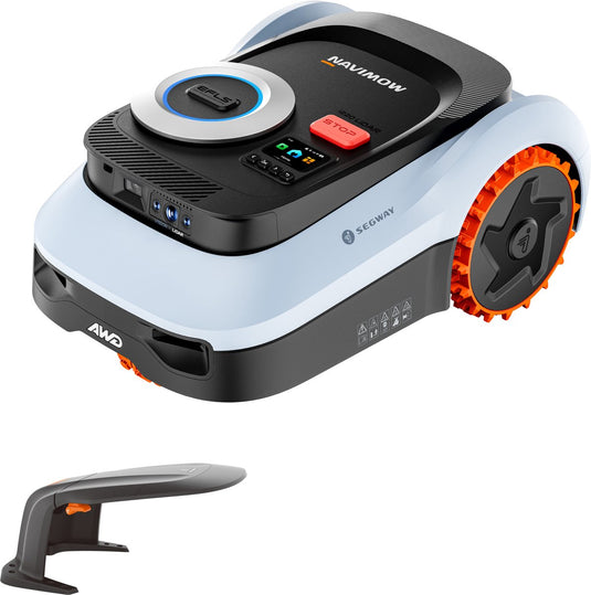 Navimow segway i210 lidar pro - robotgrasmaaier - 1000m2 , lidar+nrtk+vision, awd - zonder grensdraad zonder antenne - navigatie zonder satellieten - 1000m² - 45% helling - ai obstakelvermijding - apple find my - super stil 59db - 3 jaar garantie