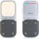 Alecto babyfoon - audio babyfoon - full eco dect - nachtlampje - lange stand-by tijd - dbx135 - wit grijs