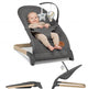 Lionelo june wipstoel baby – tot 9 kg – 3-punts veiligheidsgordels – lichtgewicht – mesh bekleding – plat opvouwbaar – natuurlijke schommelbeweging – gecertificeerd – babyschommel wipstoeltje