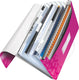 Leitz wow projectmap pp - met 6 vakken - roze