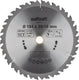 Wolfcraft - cirkelzaagblad 184x20 mm - 22 tanden - serie bruin - 6646000