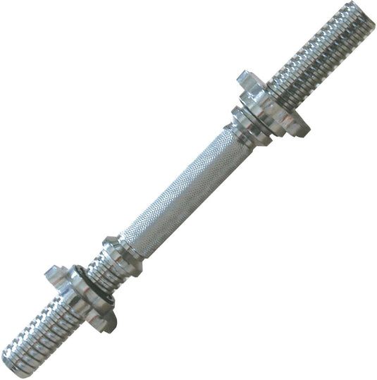 Tunturi dumbbellstang - schroefsluiting - 36cm - 30mm diameter - incl. gratis fitness app