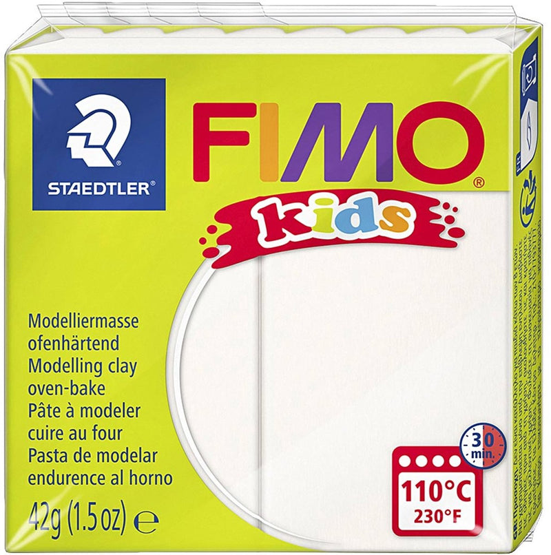 Load image into Gallery viewer, Fimo kids boetseerklei 42 g wit
