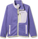 Columbia fast trek™ v full zip kinder outdoortrui - stormwatch, lavender pearl