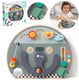 Classic world houten activiteitenbord verkeer educatief speelgoed reis.