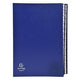 Sorteermap exacompta 621229e a4 blauw