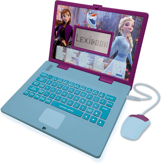 Lexibook tweetalige educatieve laptop frozen - 124 activiteiten in het engels pools