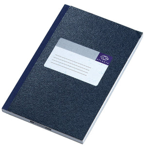 Notitieboekjes djois a2022-36 papier 10,5x16,5cm blauw gelijnd 120blz 60vel