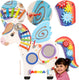 Vigatoys viga toys® wandspel - unicorn