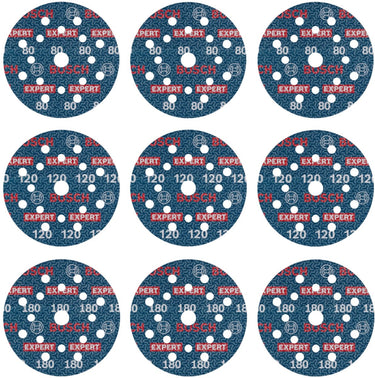 Bosch accessories 2608902407 schuurschijvenset diameter 125 mm 1 stuk(s)