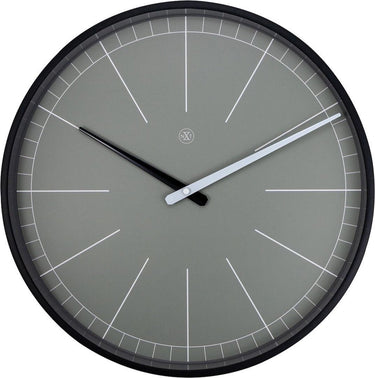Nextime nxt gray – wandklok – 40 cm – metaal – grijs