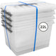 Sunware - q-line opbergbox met deksel - 22l - set van 4 - transparant grijs
