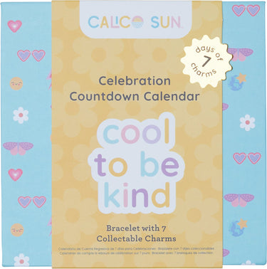 Calico sun countdown celebration kalender cool om aardig te zijn
