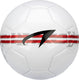 Avento voetbal - grid-mark - wit rood - maat 5 - ⌀ ca. 22 cm