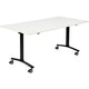 Fliptop tafel sodematub fthv3168r-q400 rechthoekig wit