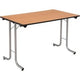 Fliptop tafel sodematub ft127tpmr-b500 rechthoekig beuken