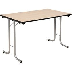 Fliptop tafel sodematub ft127tpmr-g500 rechthoekig esdoorn