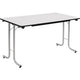 Fliptop tafel sodematub ft147tpmr-j500 rechthoekig grijs