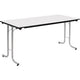Fliptop tafel sodematub ft167tpmr-j500 rechthoekig grijs
