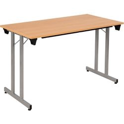 Fliptop tafel sodematub ft126tpmu-1500 rechthoekig beuken