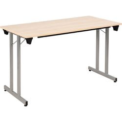 Fliptop tafel sodematub ft126tpmu-6500 rechthoekig esdoorn