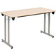 Fliptop tafel sodematub ft126tpmu-6500 rechthoekig esdoorn