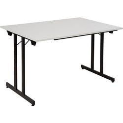 Fliptop tafel sodematub ft128tpmu-9100 rechthoekig grijs