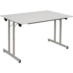 Fliptop tafel sodematub ft128tpmu-9500 rechthoekig grijs
