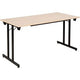 Fliptop tafel sodematub ft147tpmu-6100 rechthoekig esdoorn