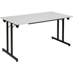 Fliptop tafel sodematub ft147tpmu-9100 rechthoekig grijs