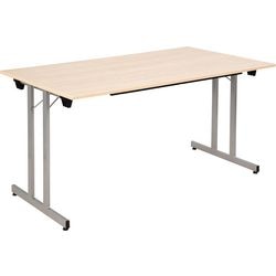 Fliptop tafel sodematub ft148tpmu-6500 rechthoekig esdoorn