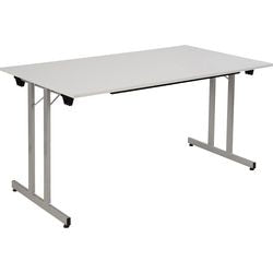 Fliptop tafel sodematub ft148tpmu-9500 rechthoekig grijs