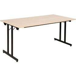 Fliptop tafel sodematub ft168tpmu-6100 rechthoekig esdoorn