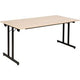 Fliptop tafel sodematub ft168tpmu-6100 rechthoekig esdoorn