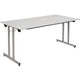 Fliptop tafel sodematub ft168tpmu-9500 rechthoekig grijs