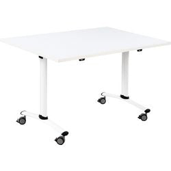 Fliptop tafel sodematub fthv3128r-q800 rechthoekig wit