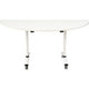 Fliptop tafel sodematub fthv3168d-q800 halfrond wit