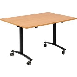 Fliptop tafel sodematub fthv3128r-l400 rechthoekig beuken