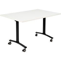 Fliptop tafel sodematub fthv3128r-q400 rechthoekig wit