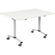 Fliptop tafel sodematub fthv3128r-q500 rechthoekig wit