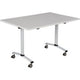 Fliptop tafel sodematub fthv3128r-r500 rechthoekig grijs