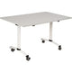 Fliptop tafel sodematub fthv3128r-r800 rechthoekig grijs