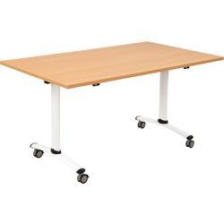 Fliptop tafel sodematub fthv3148r-l800 rechthoekig beuken