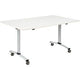 Fliptop tafel sodematub fthv3148r-q500 rechthoekig wit