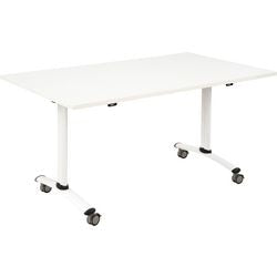 Fliptop tafel sodematub fthv3148r-q800 rechthoekig wit