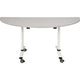 Fliptop tafel sodematub fthv3168d-r800 halfrond grijs
