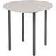 Ronde tafel sodematub ft080rond-9213 rond grijs