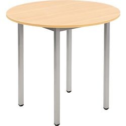 Ronde tafel sodematub ft080rond-b515 rond eiken bruin