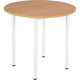 Ronde tafel sodematub ft080rond-bc1c rond eiken bruin