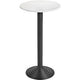 Statafel sodematub ft1plfont-9100 rond grijs